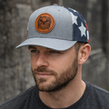 Freedom 250 Full Grain Leather Patch Hat – Richardson 112 Trucker 🇺🇸