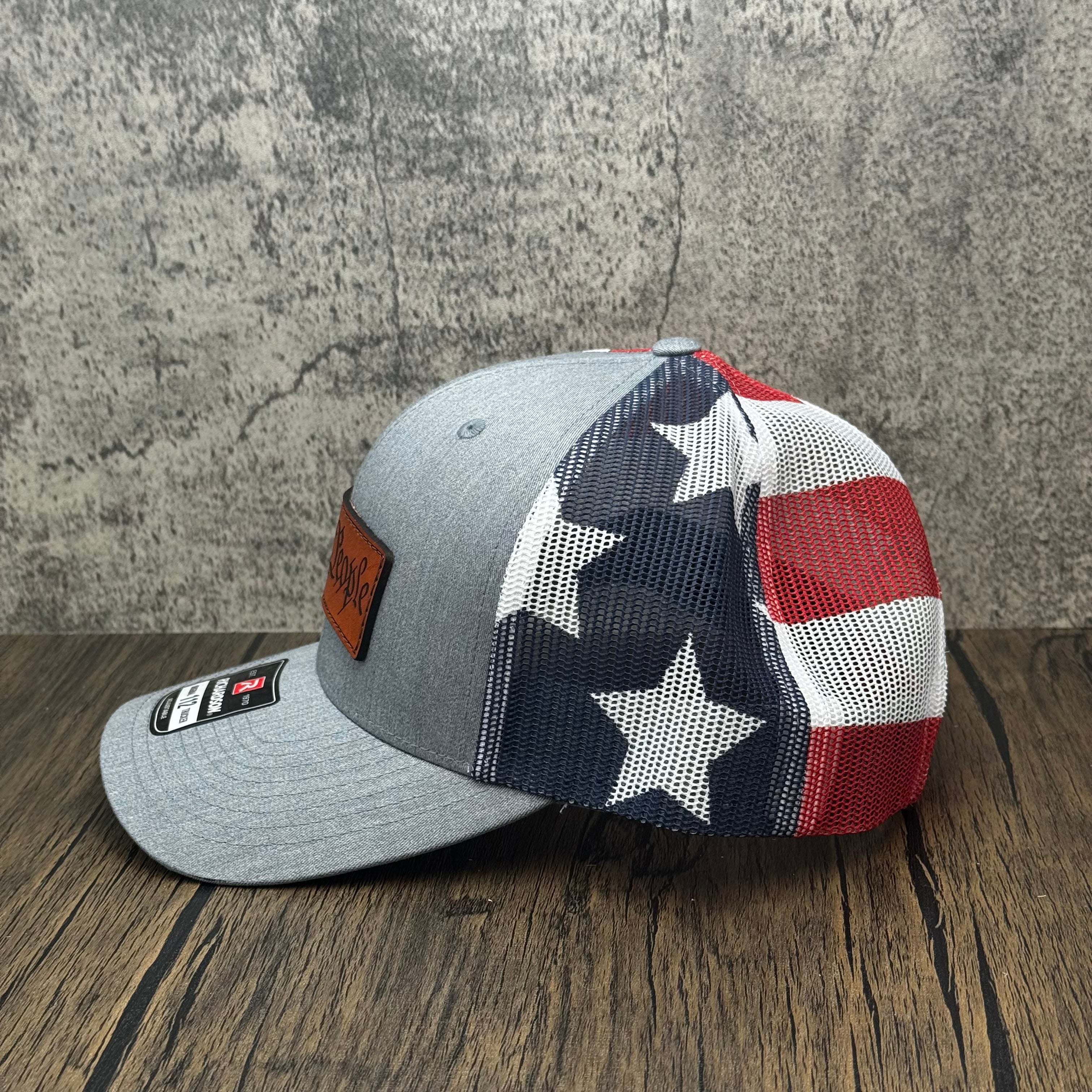 We The People Leather Patch Hat – Richardson 112