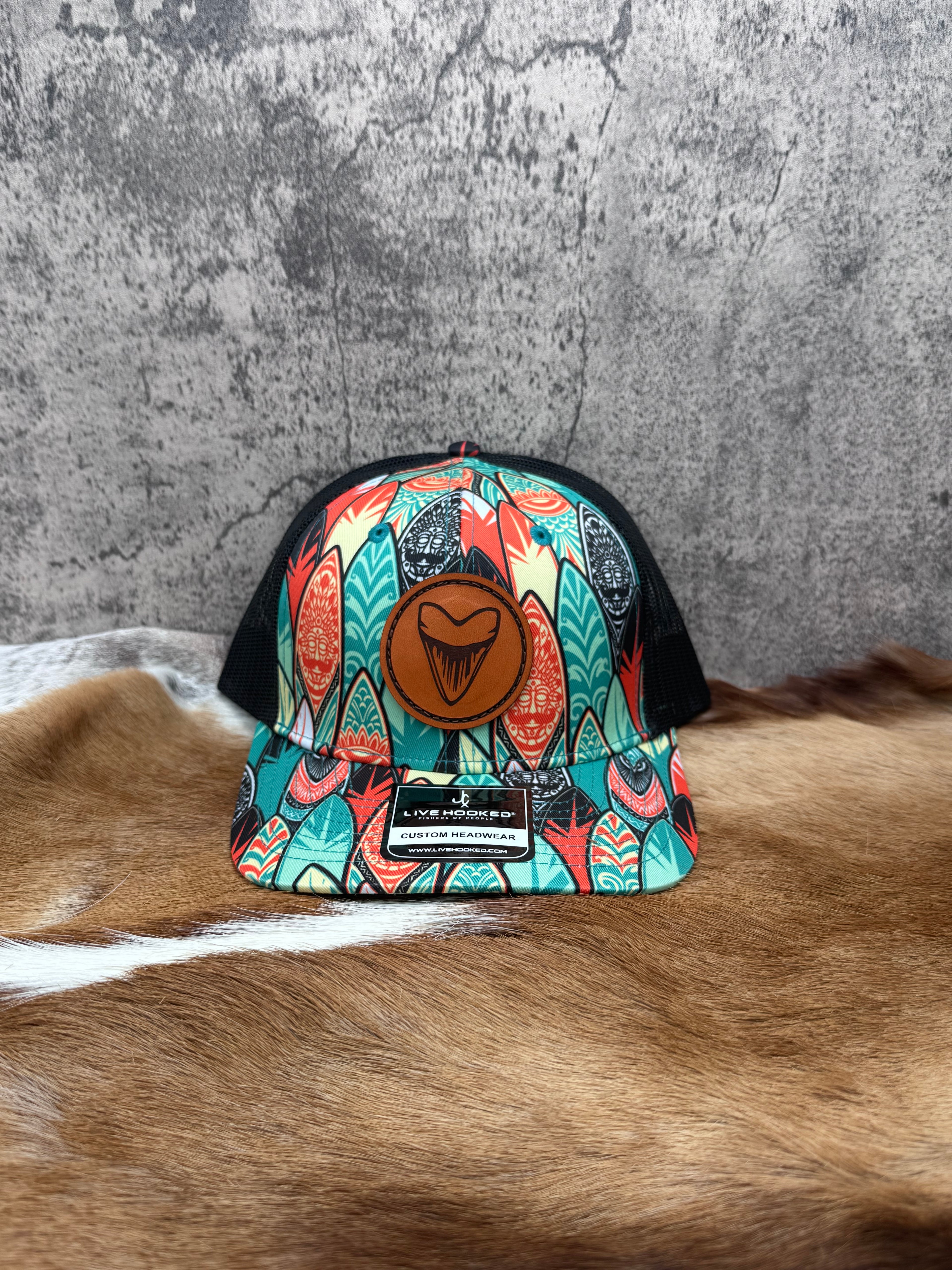 Megalodon Surfs Up Trucker Hat