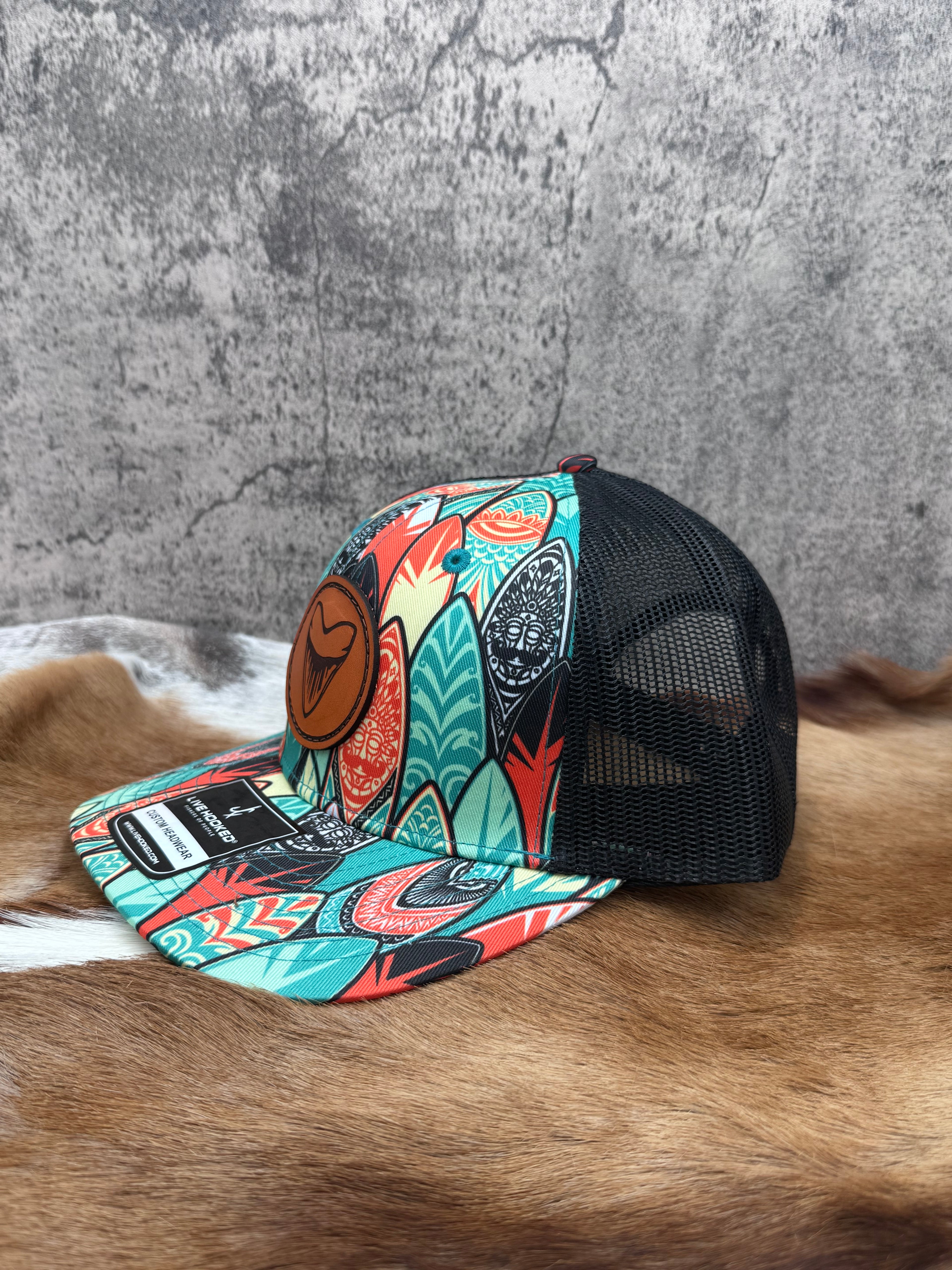 Megalodon Surfs Up Trucker Hat